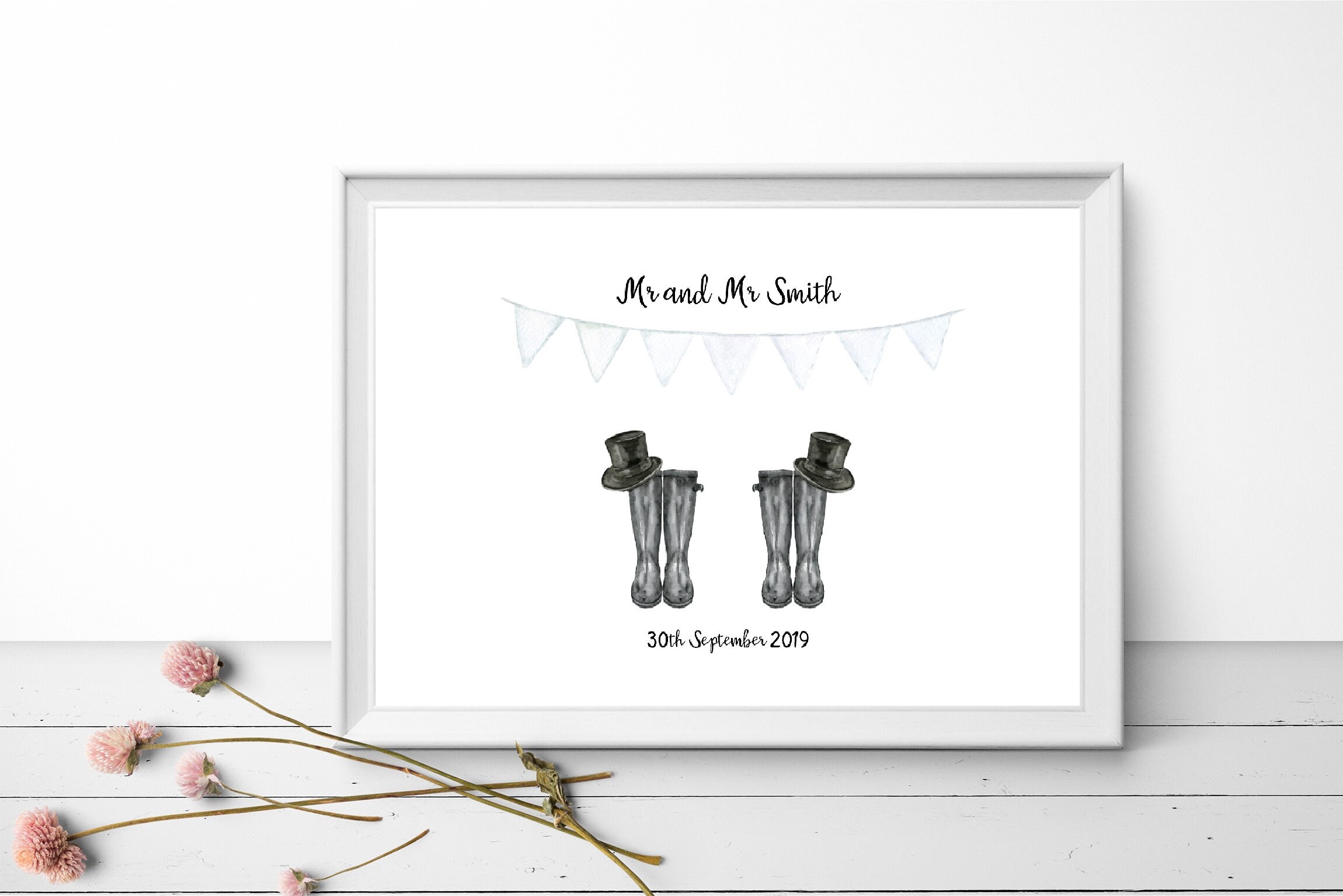 wellies for a wedding