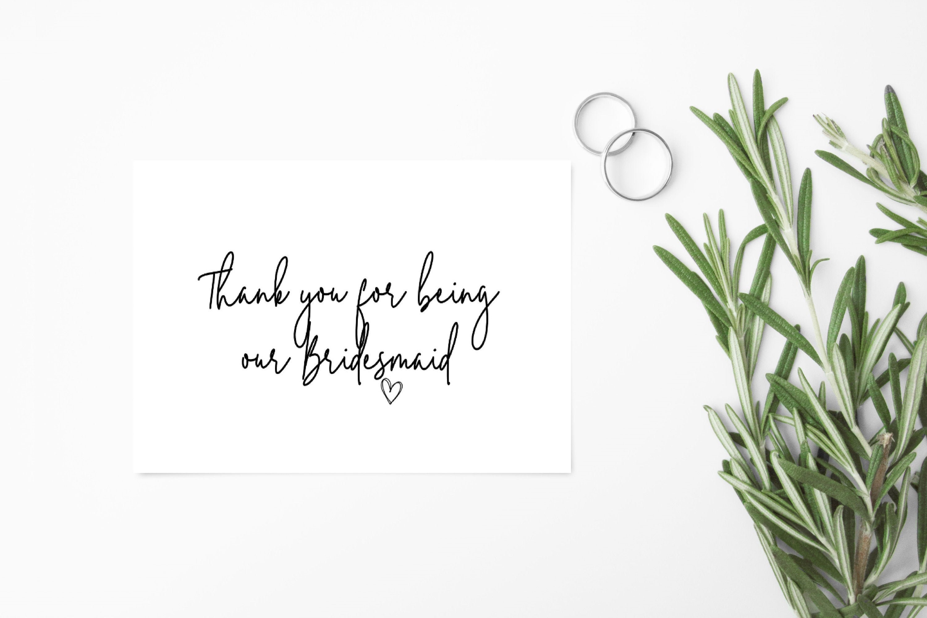 etsy wedding thank you cards