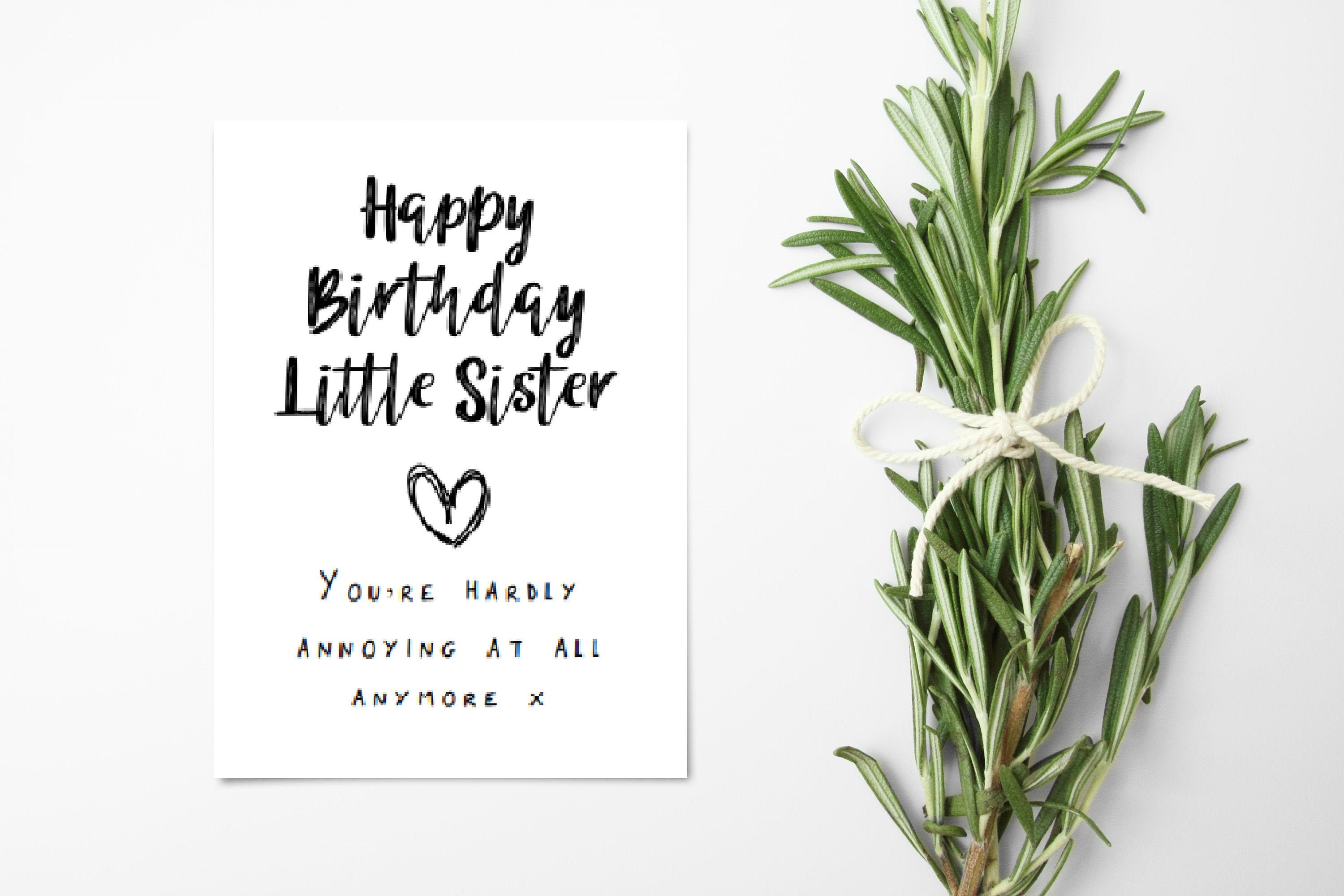 Funny Sister Birthday Card happy Birthday Sister happy - Etsy Funny Sister Birthday Card happy Birthday Sister happy - Etsy