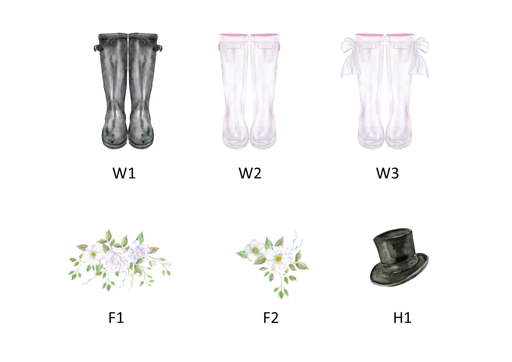 wellies for a wedding