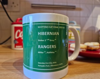 Hibernian 2016 Scottish Cup Finale Tasse
