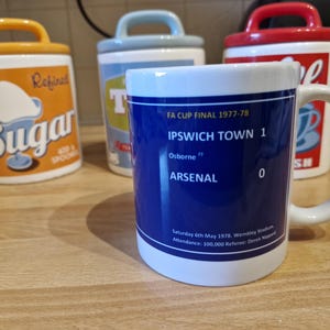 Ipswich Town 1978 FA Cup Mug