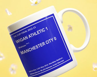 Wigan Athletic 2013 FA Cup Mug