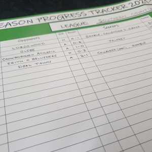 A3 Football Saison Tracker