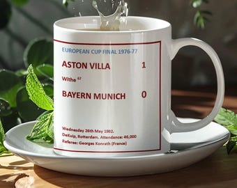 Aston Villa 1982 European Cup Final Mug