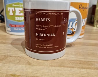Heart of Midlothian Scottish Cup 2012 Tasse