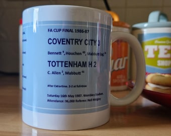 Coventry City 1987 FA Cup Becher