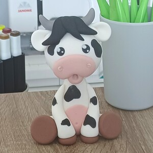 Topper Sapi Cow Cake Topper VIDEO Tutorial With Templates (boy) - Etsy