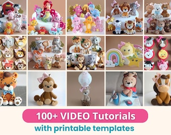 Get Instant Access to 100+ Cake Topper Tutorials with Templates Loved by Thousands!