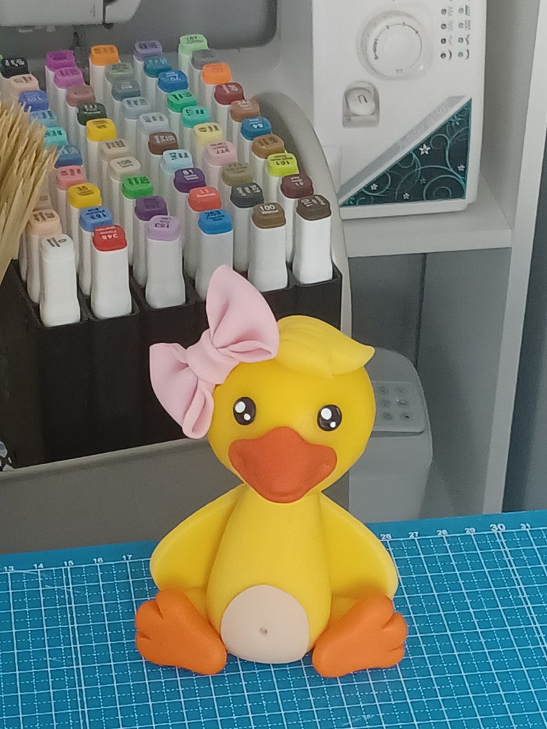Duck Cake Topper VIDEO Tutorial With Templates - Etsy