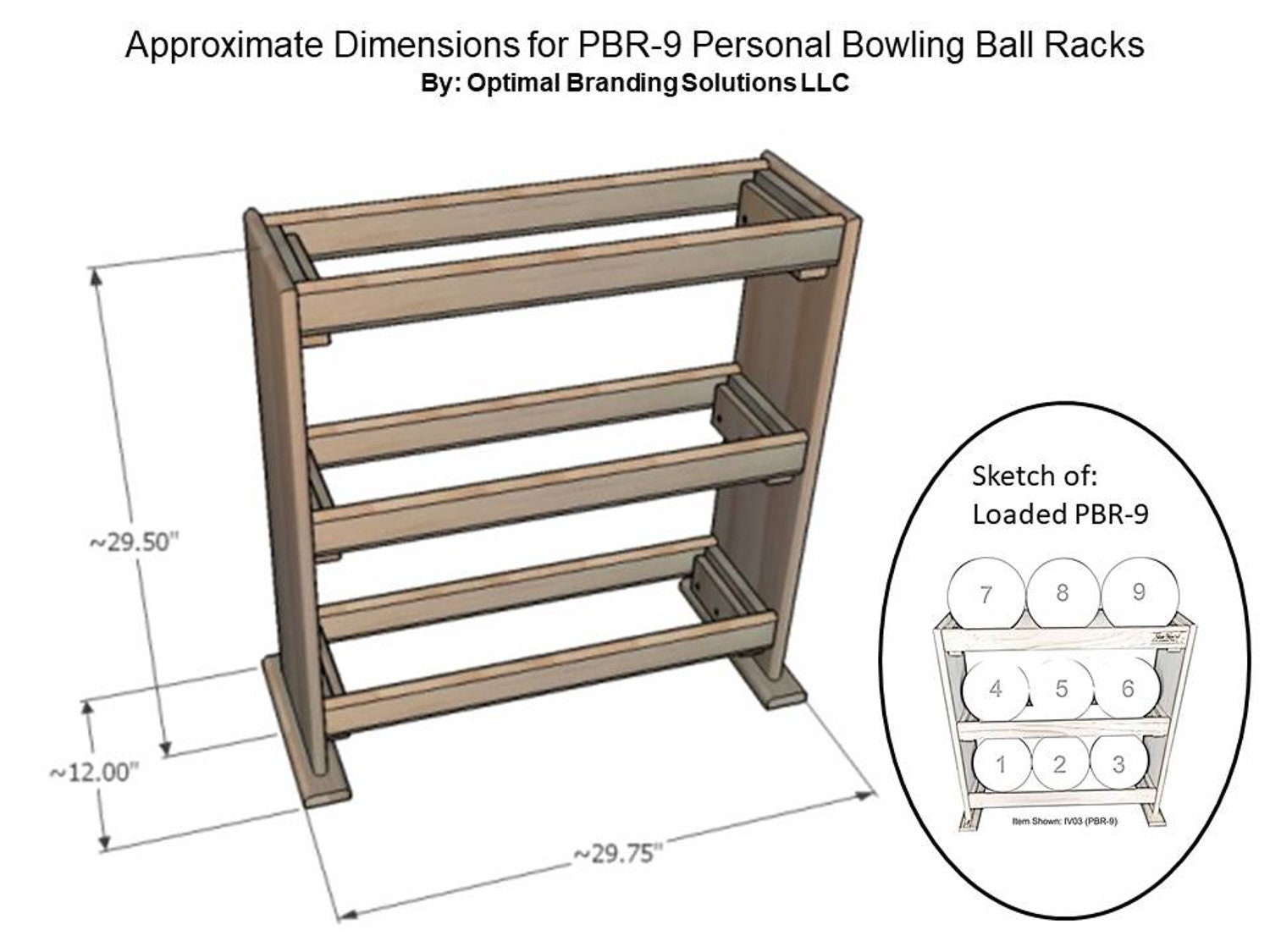 Bowling Ball Racks Etsy