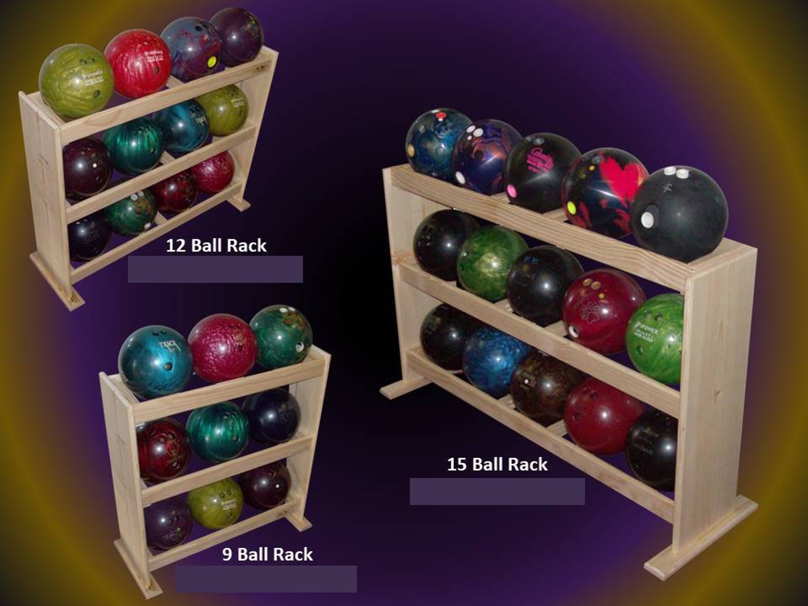 Bowling Ball Racks Etsy