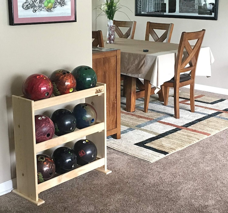 Bowling Ball Racks Etsy