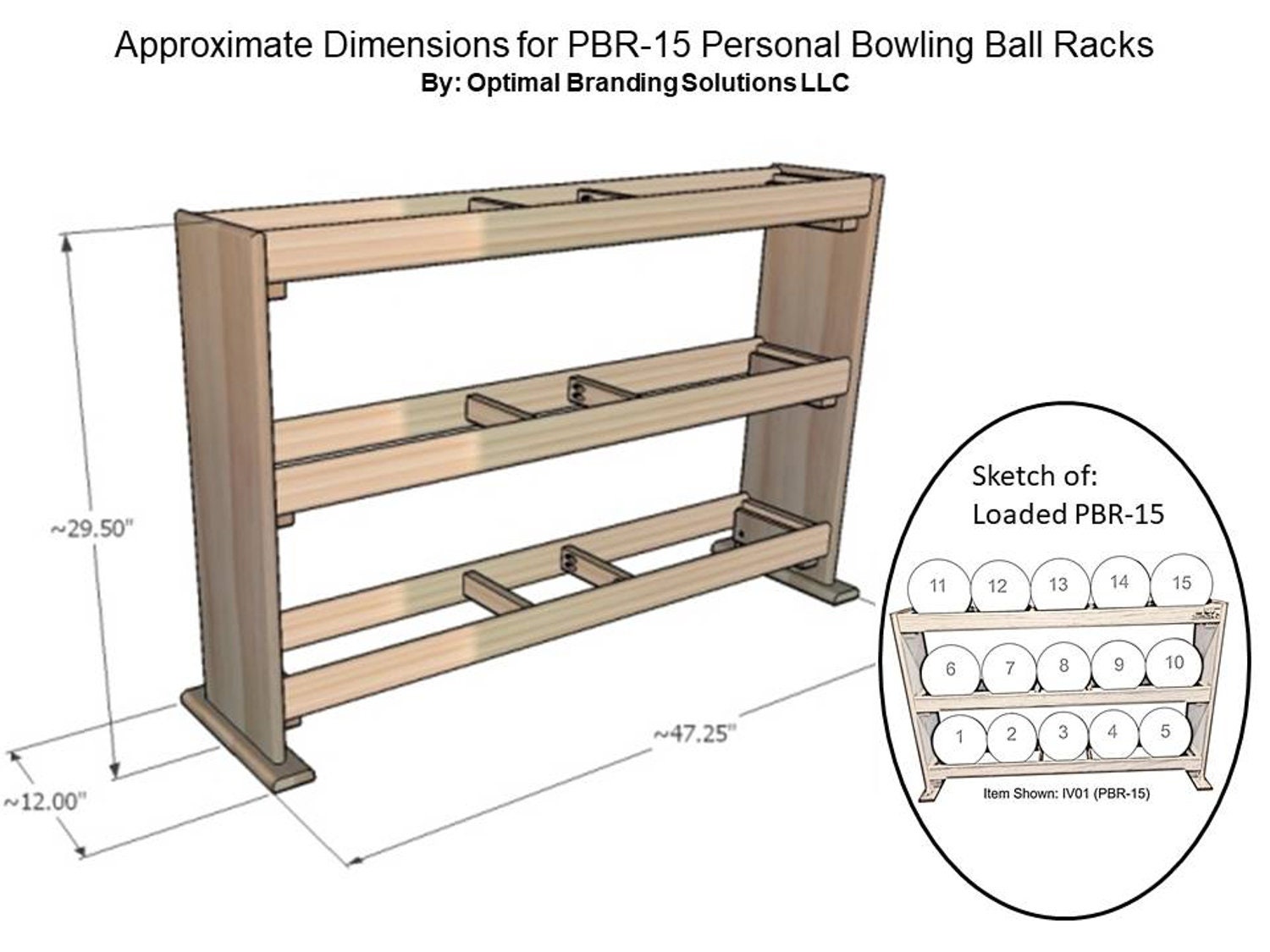 Bowling Ball Racks Etsy