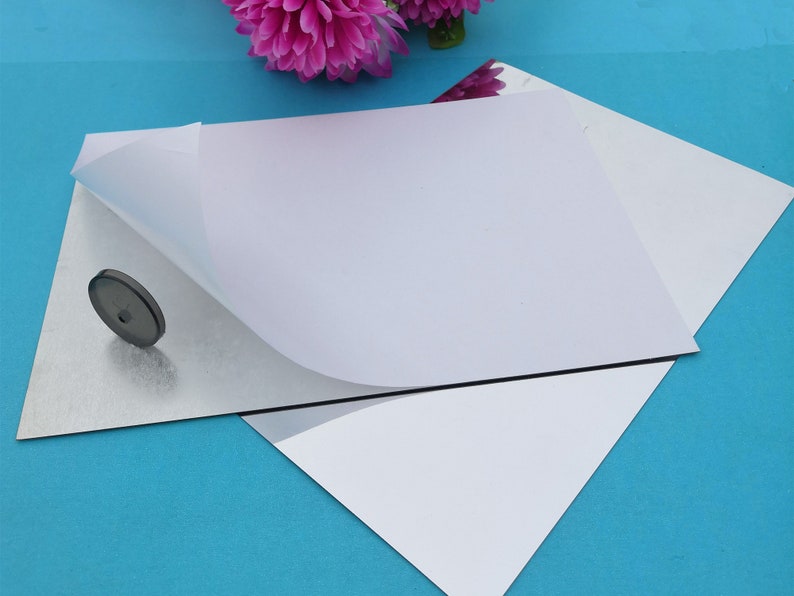 10 Fogli Specchio Flessibile Acrilico Infrangibile 16x10 Cm: Adesivi Sicurezza Per Fai Da Te, Aula, Casa