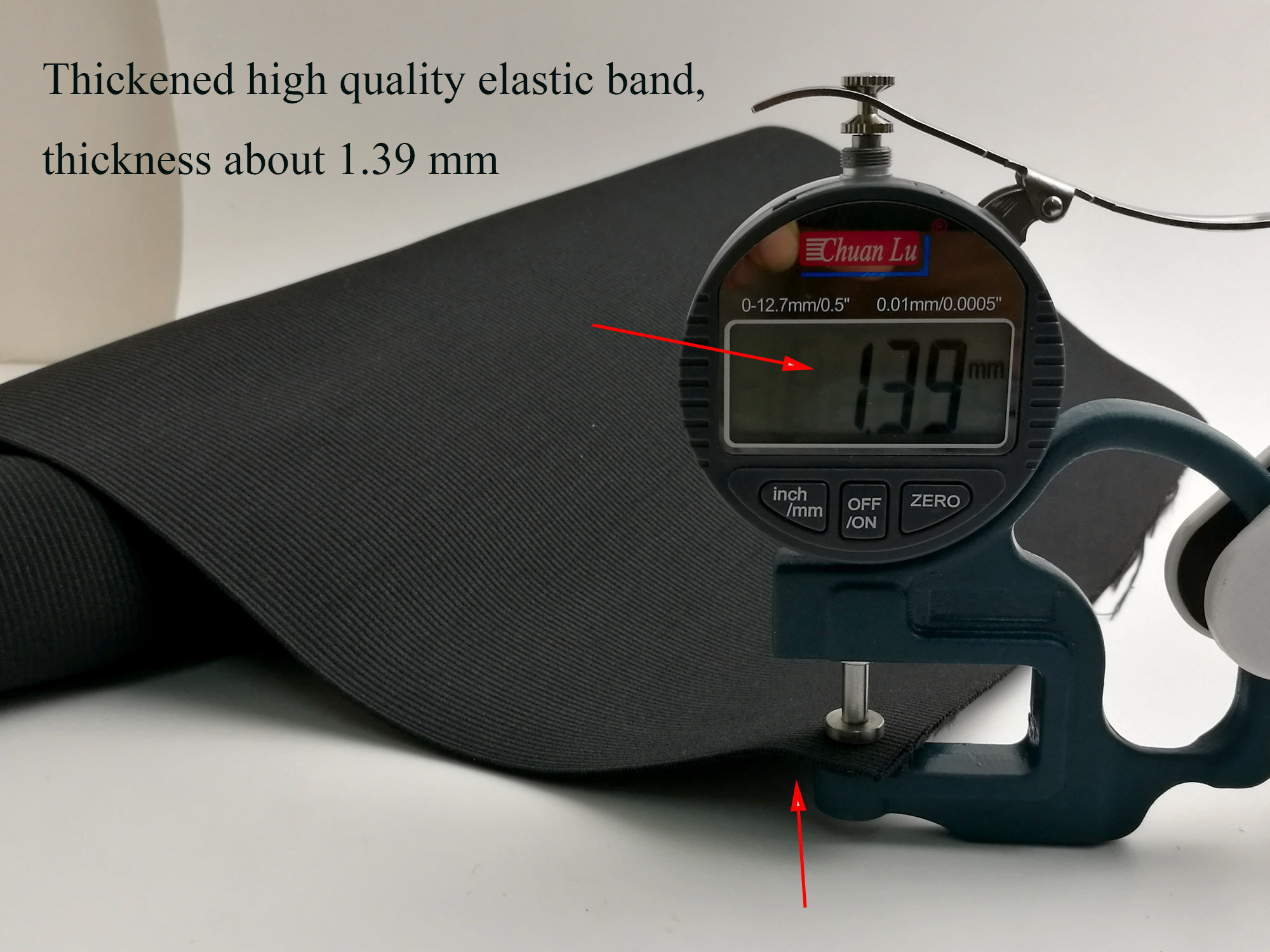 Black Super Wide Elastic Band: Heavy Duty, 12 Inch, 1 Yard - Etsy