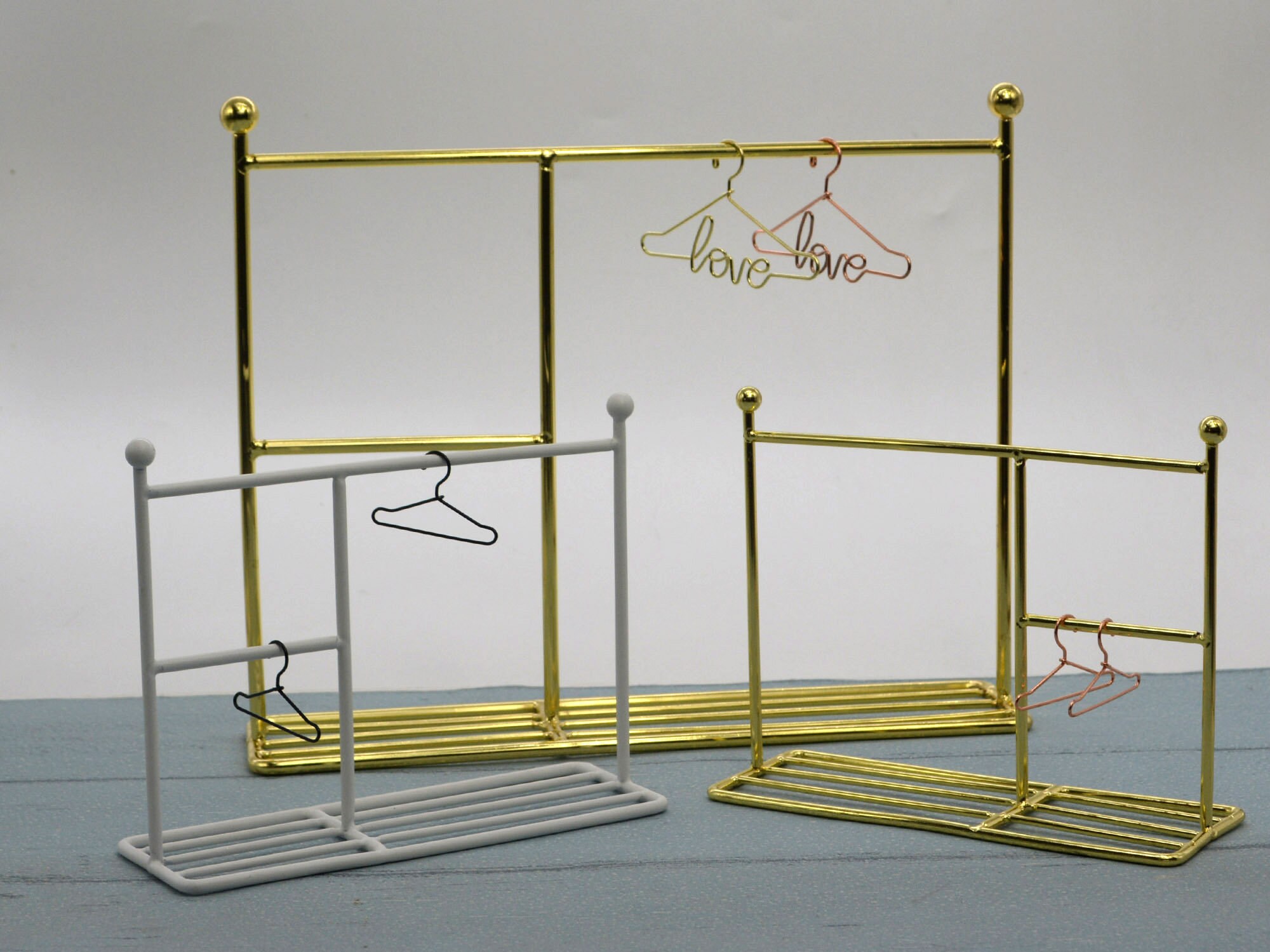 Metal doll clothing rack bjd clothing rack Barbie clothing Etsy