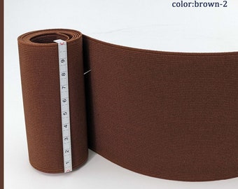 4 Inch Wide Elastic Strap, Shoe Repair Braid, Ankle Boot Side Panel Fabric