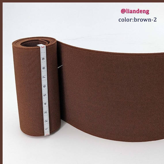 4 Inch Wide Elastic Strap, Shoe Repair Braid, Ankle Boot Side Panel Fabric