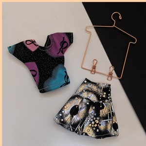 liandeng doll hanger/dolls clothing clips hangers/Metal Doll Hangers/Pack of 10/Scale 1/6,1/3