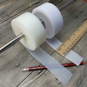 Sew Quality Hook & Loop ,Ultra-thin hook and loop fasteners,Sold in 6 yard Sets,now available in 5 Sizes