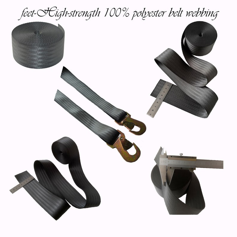 2 Inch Wide Seat Belt bing 3 Yards/ 2 50 Mm Wide Etsy