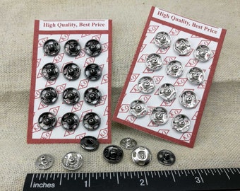 10 mm snaps /10 mm snap /metal  buttons 10 mm