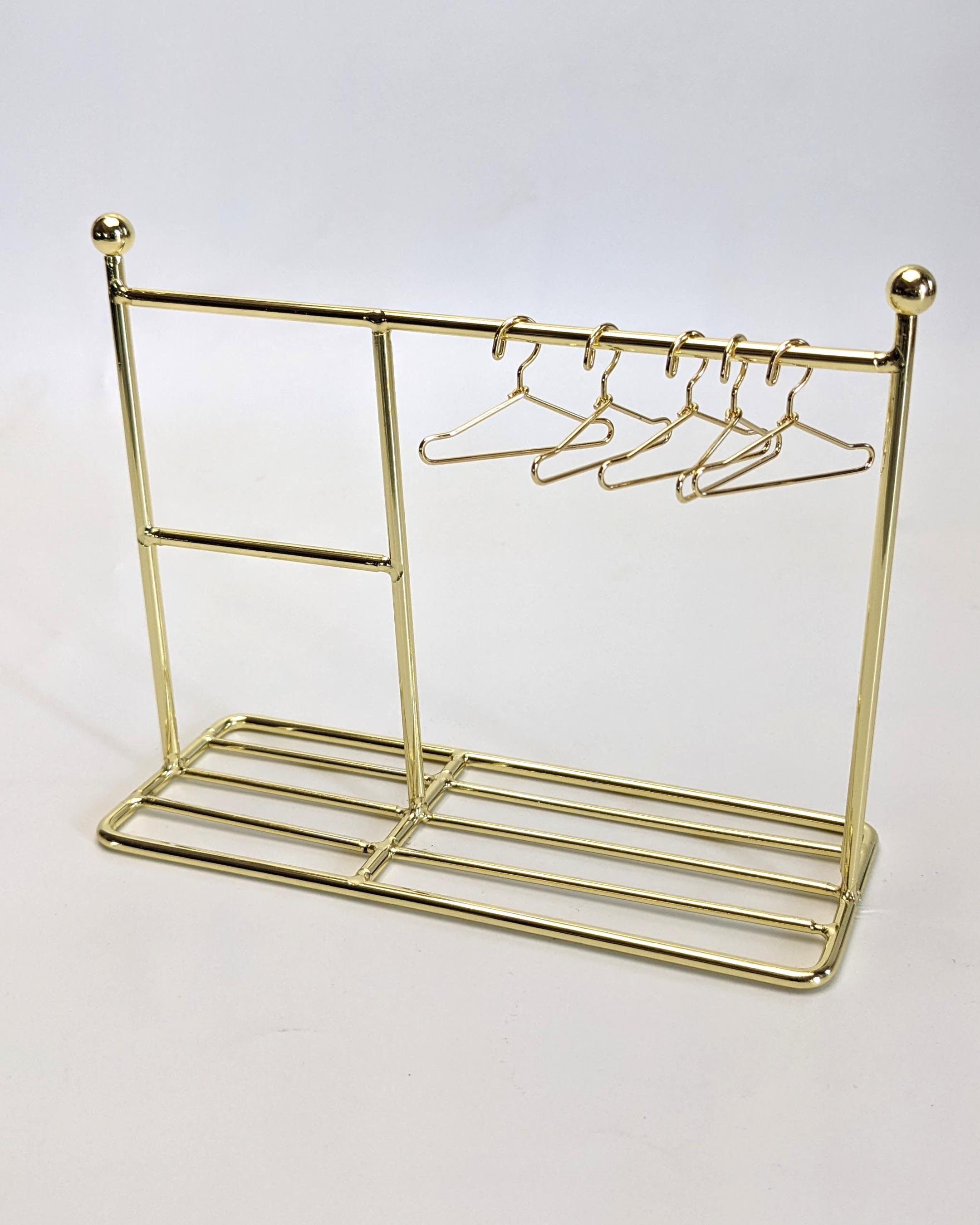 1/12 Scale Metal Doll Clothing Rack Set Doll Clothes Storage Etsy