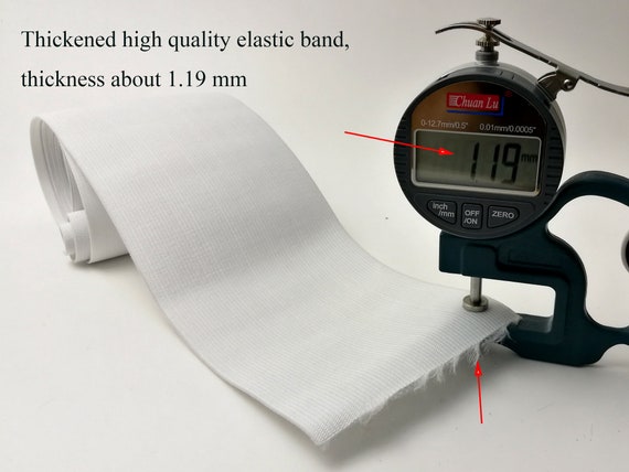 1 Rouleau De Bande élastique Large Et Plate, Pour La Couture De