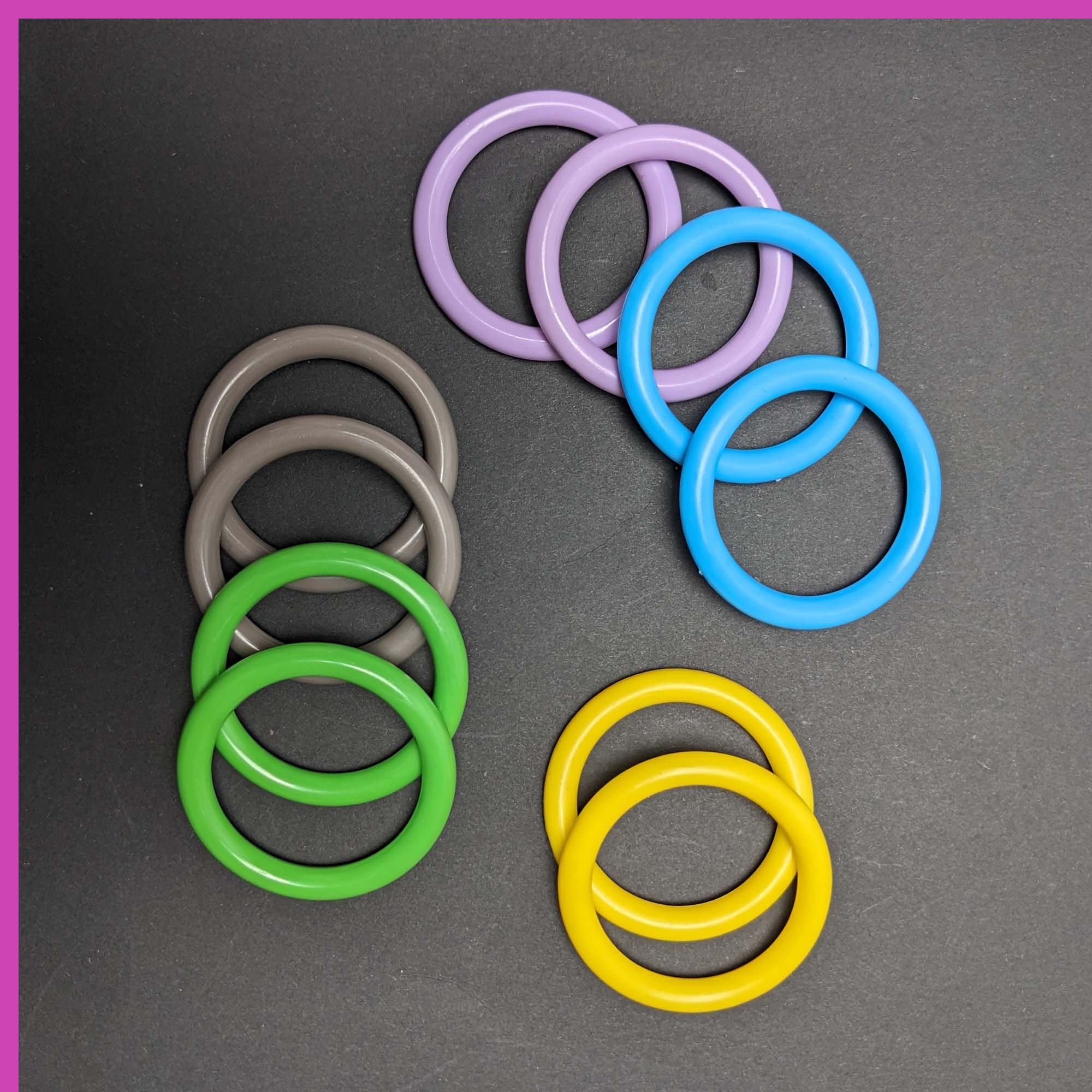 Macrame / Craft Rings 101mm 4 Pack of 100 S7841