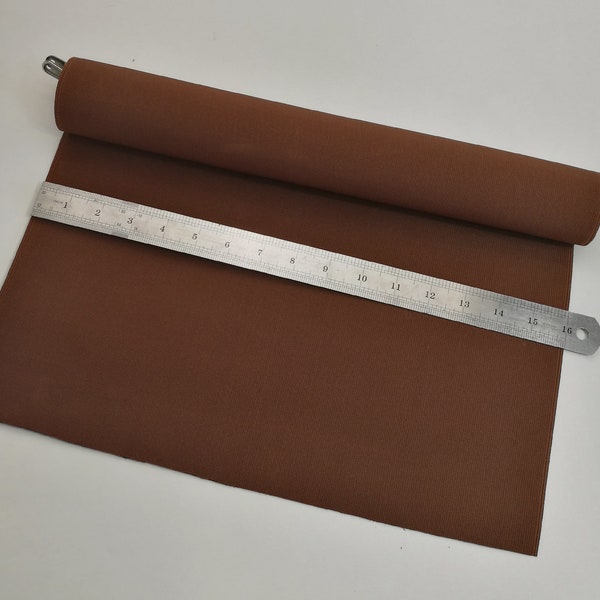 Bande élastique marron de 16 pouces de large, large élastique marron, sangle élastique pour botte d'équitation, sangle élastique robuste de 40 cm de large