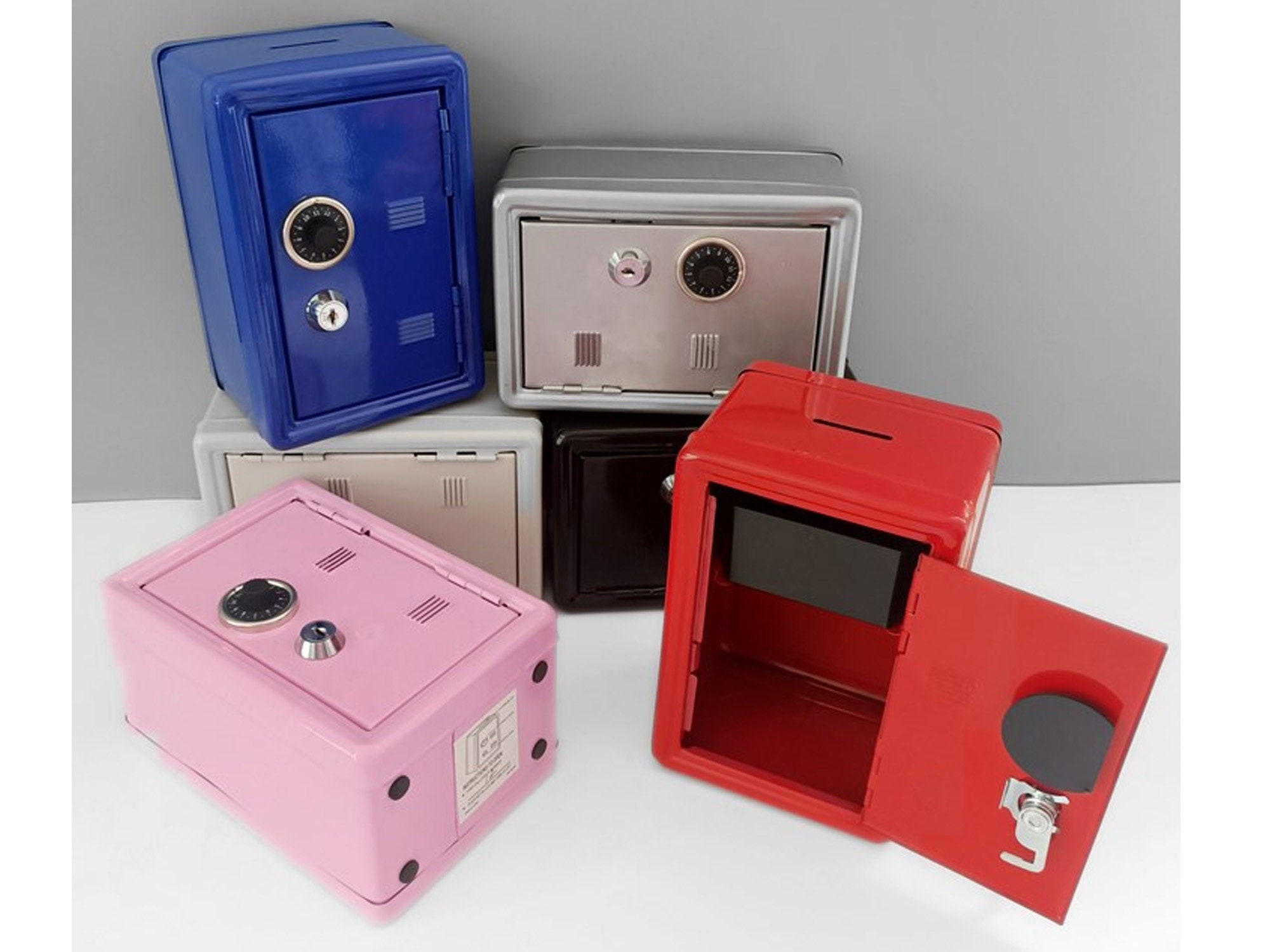 Kids Mini Safe Bank Pink Mini Locker with small safe Etsy