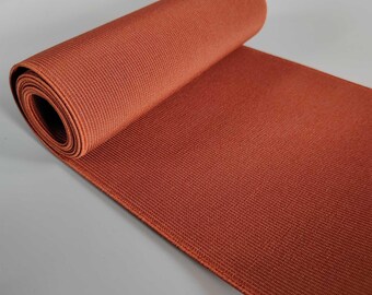 8" Wide Brown Riding Boot Elastic: DIY Leather Goods