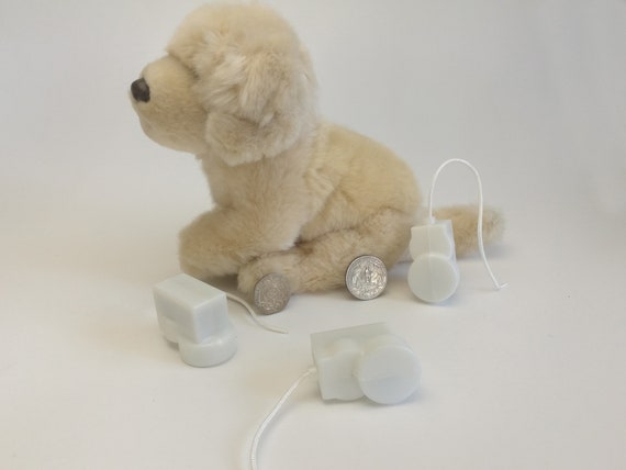 Vibrating Plush Toy Insert: Pull String Doll Movement (1.6x1.4x1 Inch)