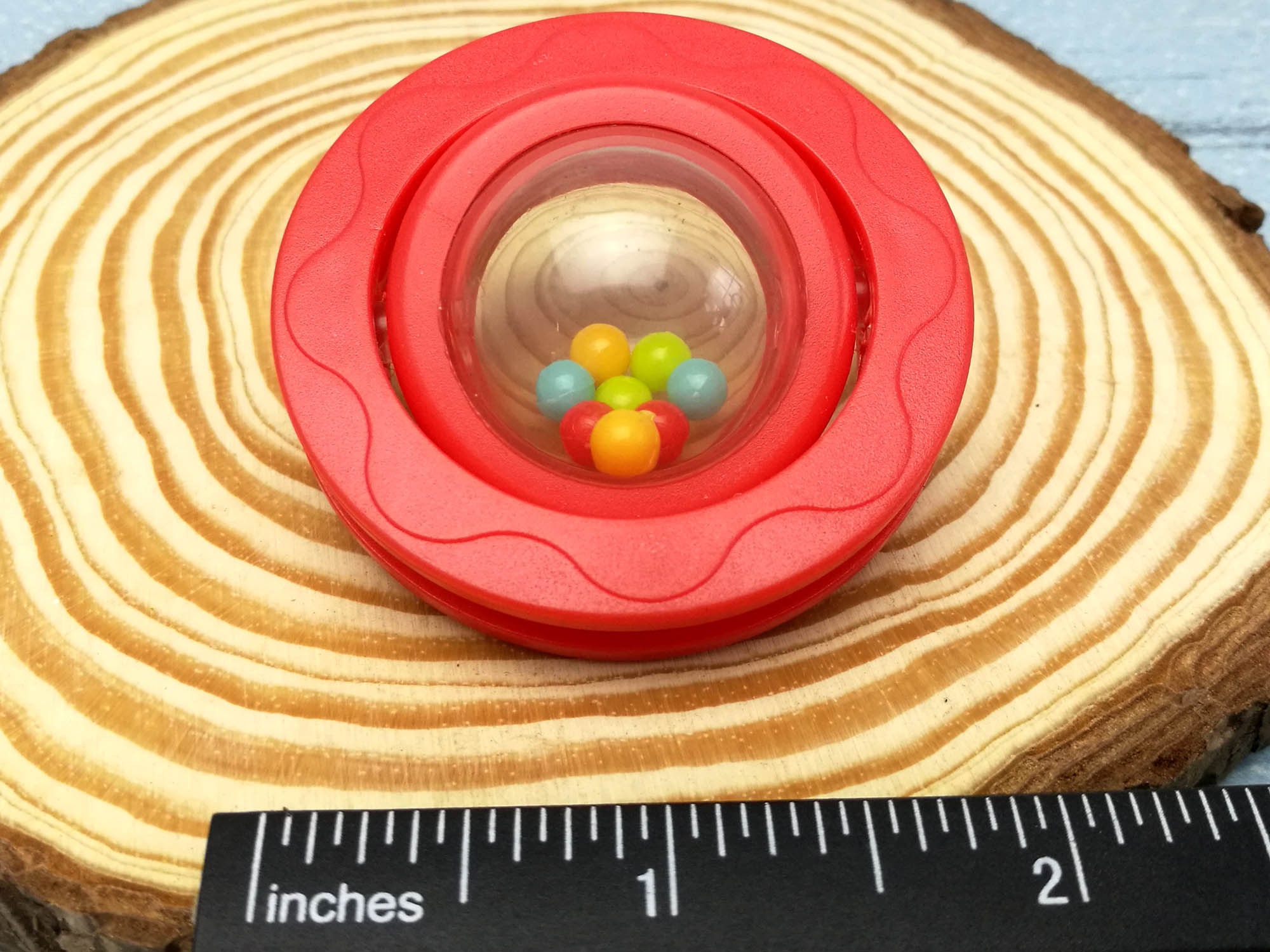 Rattle Ball/2 Inch Rattle Insert Ring 2 Pcs /baby Plastic Etsy
