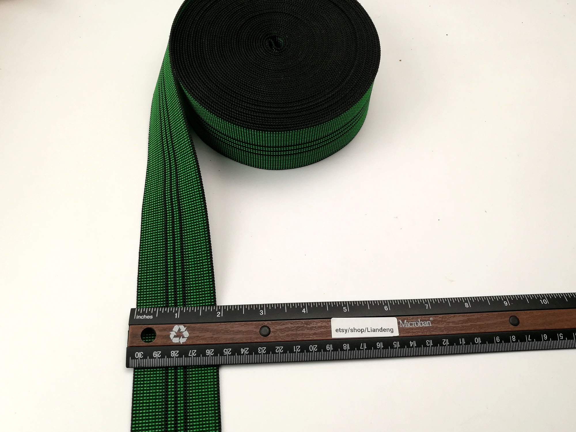 2 Inches 50 Mm Elastic Strap for Seatsofa Elastic Band, Upholstery Heavy  Duty Elastic ,used to Repair Chairs and Sofas, 18 Yards, Green 