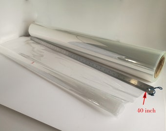 Gekreukeld materiaal Plastic film/geluid maken Gekreukeld materiaal/Veiligheidsgecertificeerd EN71-3, 40 inch breed/Knetterende folie/ ritselpapier