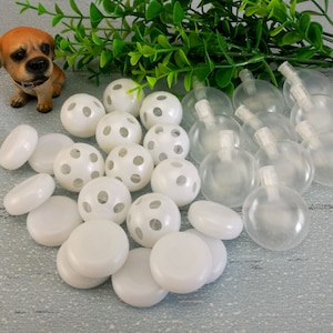 30 kleine und mittlere Quietscher - Hundespielzeug Ersatzquietscher -Spielzeug spezielle Geräuscheinsätze-Geräuschmacher