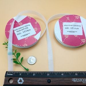 Ultra-Thin Hook and Loop Tape: 1.5mm Invisible Doll Clothes Fastener