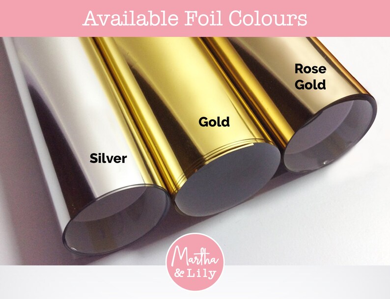 Pu&ograve; includere: Tre rotoli di foglia in argento, oro e oro rosa. La foglia &egrave; disponibile per l'uso nell'artigianato e in altri progetti.
