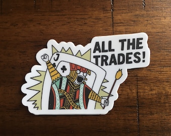 Jack of All Trades sticker