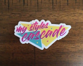 Meine Styles Kaskade Sticker