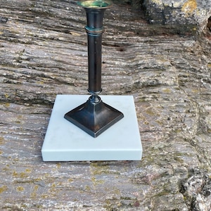 Solid marble display plinth perfect for enhancing display items from bronzes to vases to sculptures