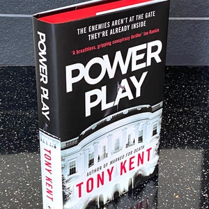 Power play by Tony Kent signed numbered and dated book from a limited edition of just 150.