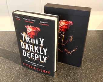 Truly Darkly Deeply by Victoria Selman hardback signed slipcased book from a numbered Ltd edition of just 1500 of which this is number 543.