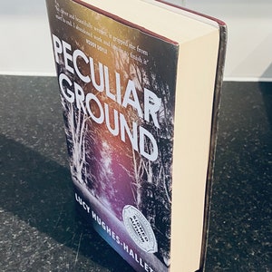 Peculiar Ground 1st edition signed hardback book by Lucy Hughes-Hallett, signed by the author to the title page. Dated 2017. image 4