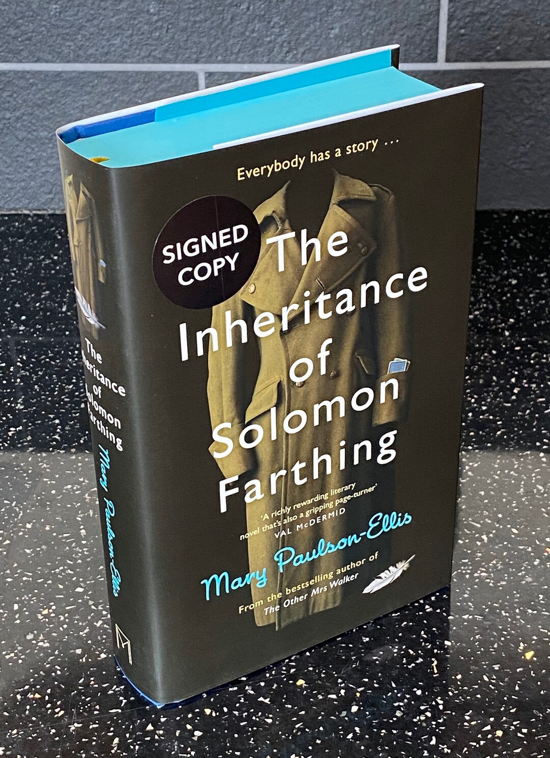 La herencia de Solomon Farthing Libro de tapa dura firmado por Mary