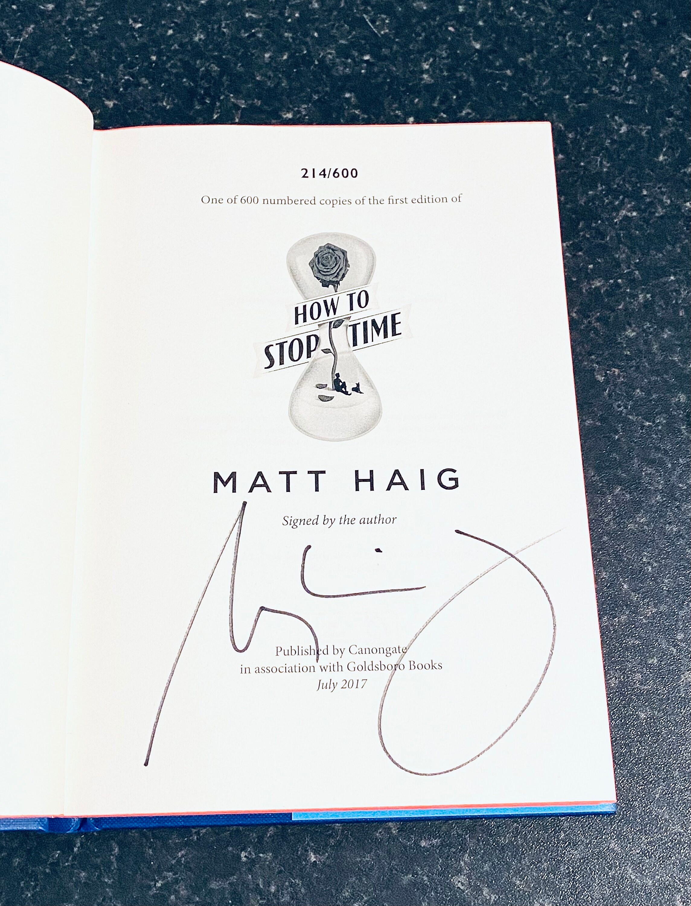 Book Review: How to Stop Time by Matt Haig - i've read this