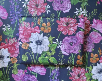 Somerset Flowers Gift Wrap. Floral Gift Wrap. Illustrated Gift Wrap