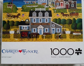 Buffalo Charles Wysocki Puzzle 1000 pieces "Witch's Bay"